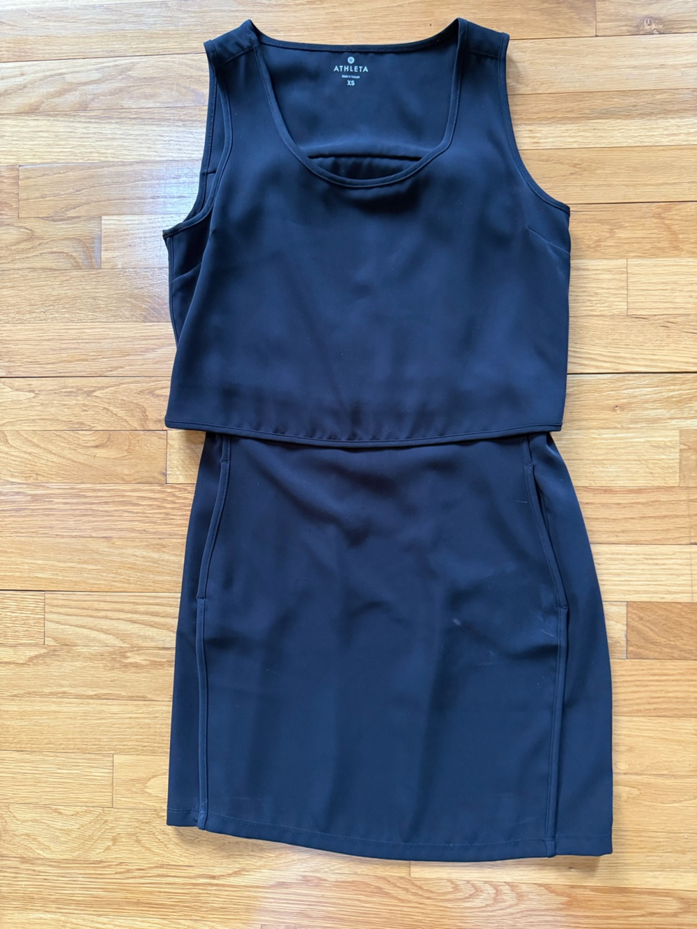 Athleta Black Sleeveless Dress